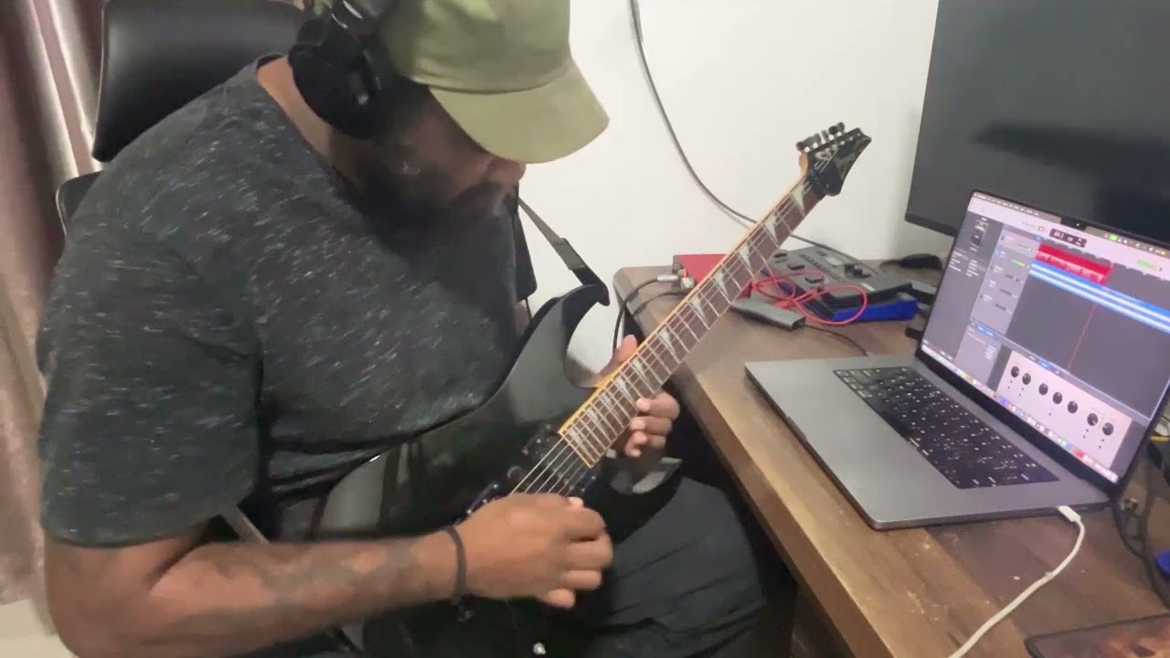 Joe Satriani – “Ten Words” (Cover Instrumental by Christopher Vagalia)