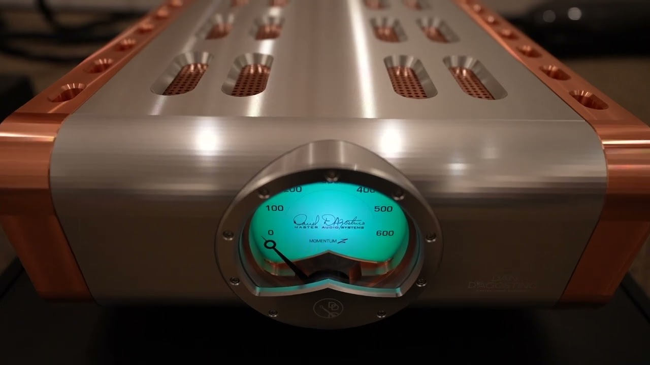 Dan D'Agostino Momentum Z amplifiers arrive at AudioConcepts