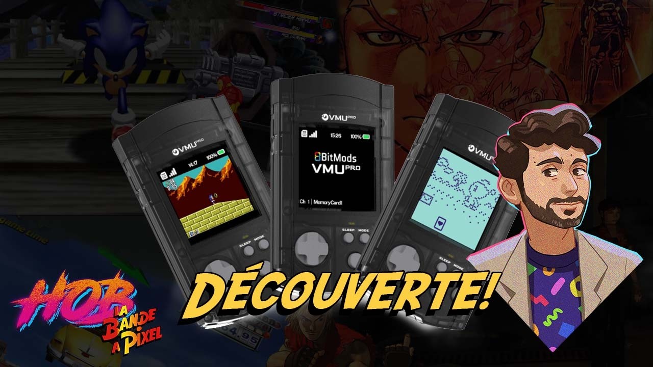 LA VMU PRO Un renouveau pour la Dreamcast? Découverte