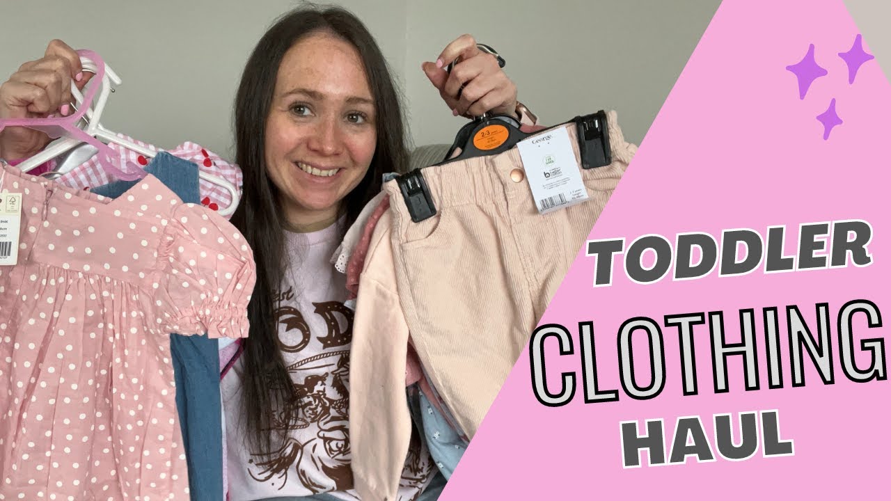 Toddler Girls Spring/Summer Clothing Haul 👗  | George at Asda, Next and others | UK