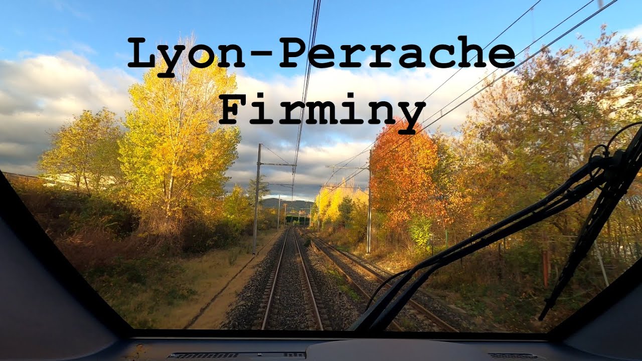 [Cab Ride] Lyon Perrache - Firminy 4K (Reupload)