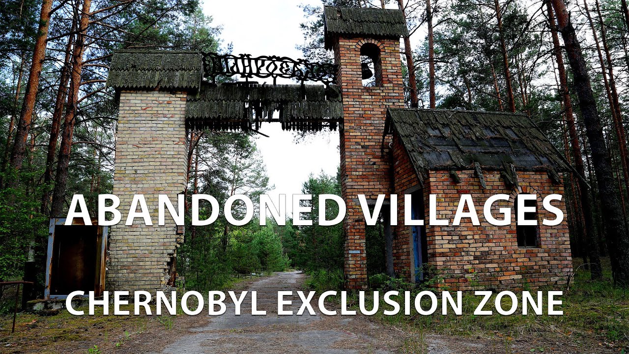 Secrets of Chernobyl: An abandoned ghost village in the Chernobyl Exclusion Zone. Virtual travel