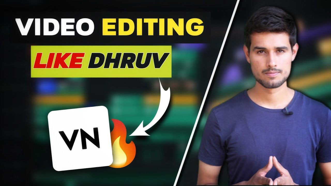 How To Edit Video Like Dhruv Rathee In Mobile | VN App | @Dhruv Rathee