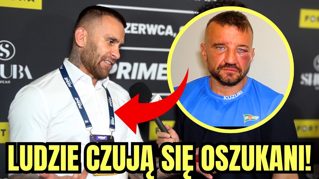 TAŃCULA WŚCIEKŁY NA J&Oacute;ŹWIAKA PO GALI: PRAWIE SIĘ DZISIAJ POBILIŚMY, TAK SIĘ NIE ROBI