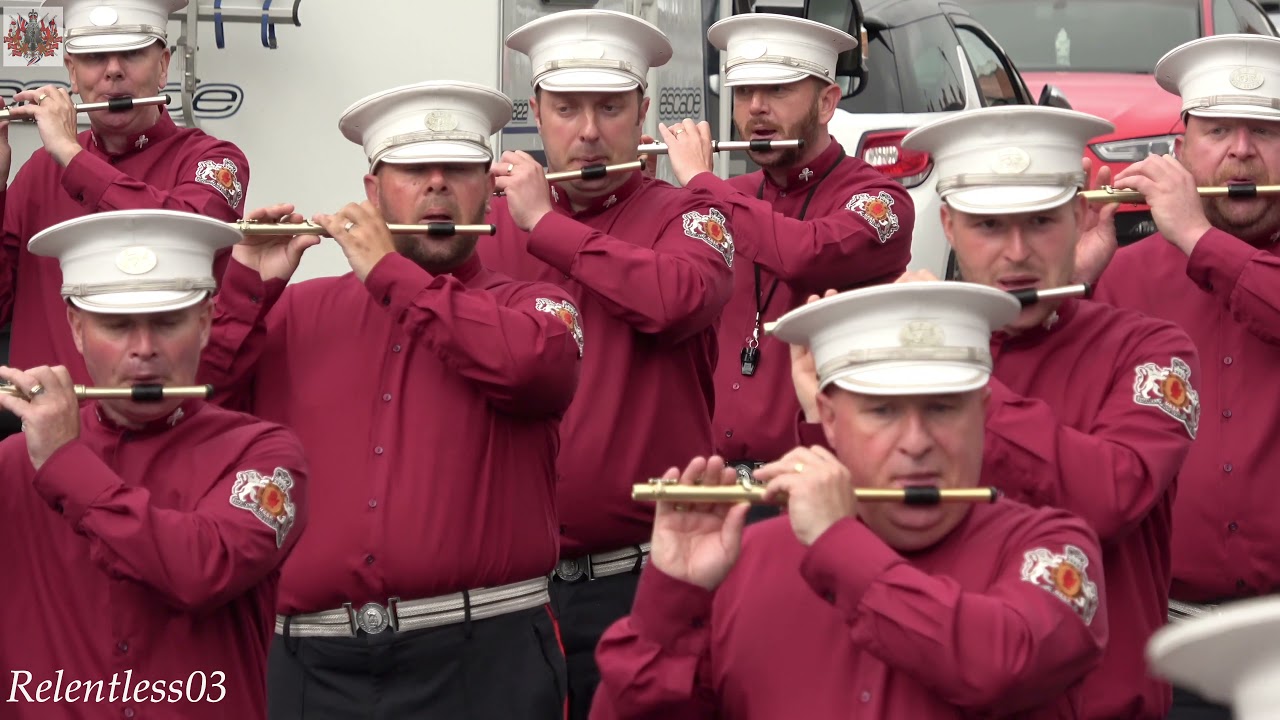 Shankill Protestant Boys (Full Clip 4K) @ Trevor King Mem. Parade 03/07/21