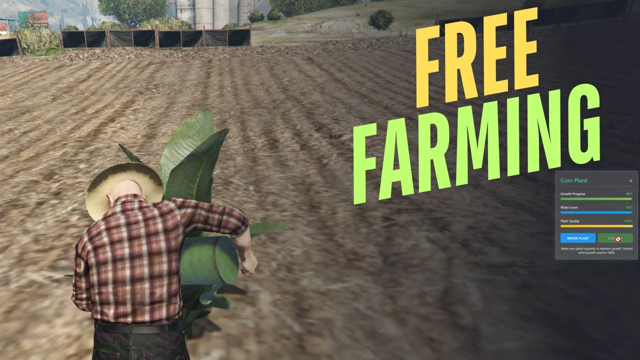 Fivem Farming Script For ESX/QB🔥Free Script 🔥