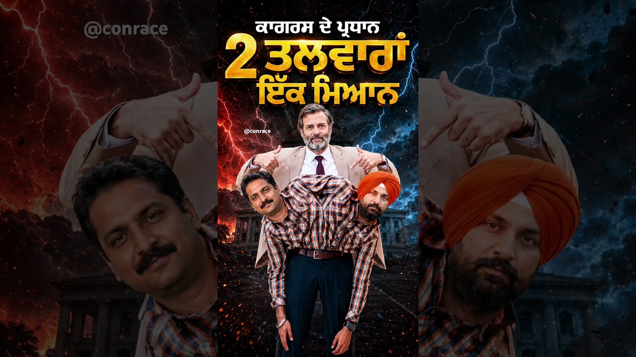 Two swords in one sheath #rajawarring #vijayindersingla #punjabcongress #congresspresident
