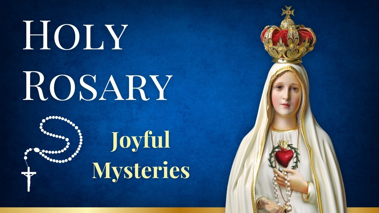 Daily Holy Rosary | Joyful Mysteries | Monday February 16 | Catholic Prayer
