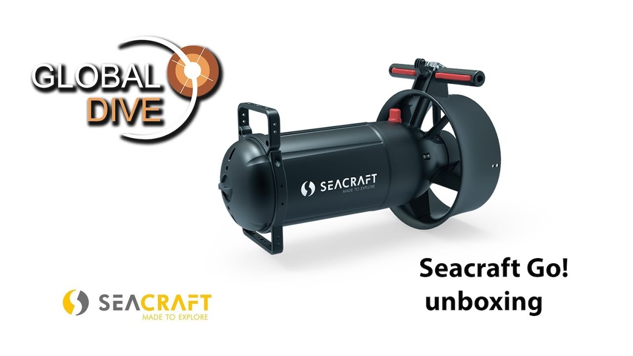 Seacraft Go! DPV unboxing by Global Dive