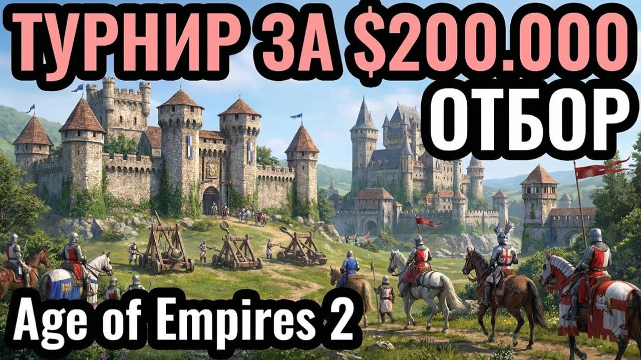 Red Bull Wololo: Битва за $200.000 в Age of Empires 2. Рейтинговый отбор