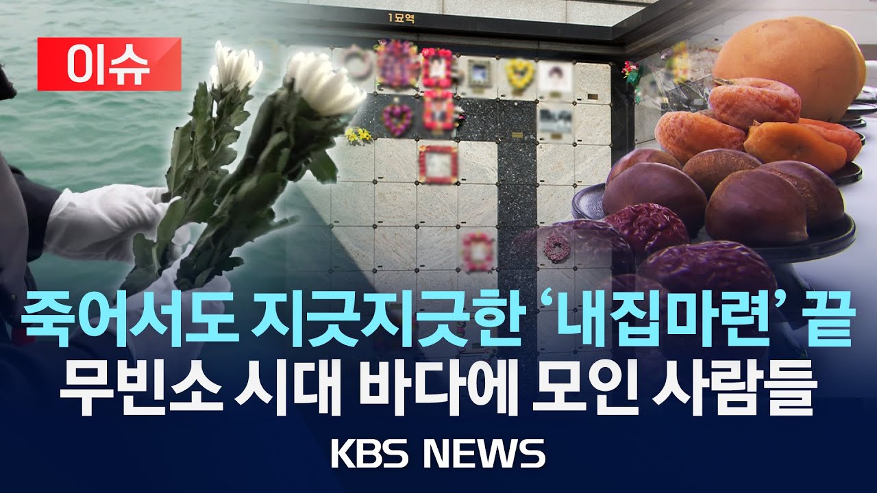 [이슈] 죽어서도 지긋지긋한 '내집마련' 끝…‘포화 심각’ 봉안당 대신 대안으로 떠오른 부산 ‘해양장’/2026년 2월 4일(수)/KBS