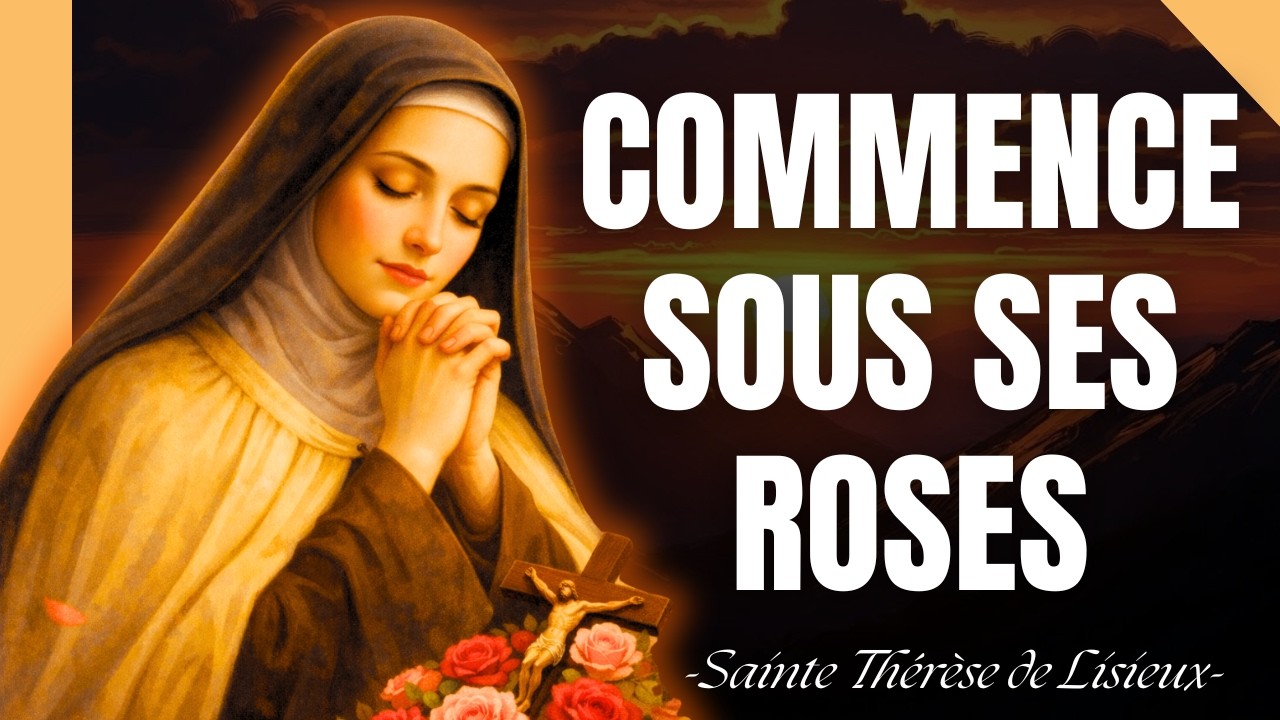 Puissante prière du matin avec Sainte Thérèse 🌹 | Commencez votre journée sous sa protection