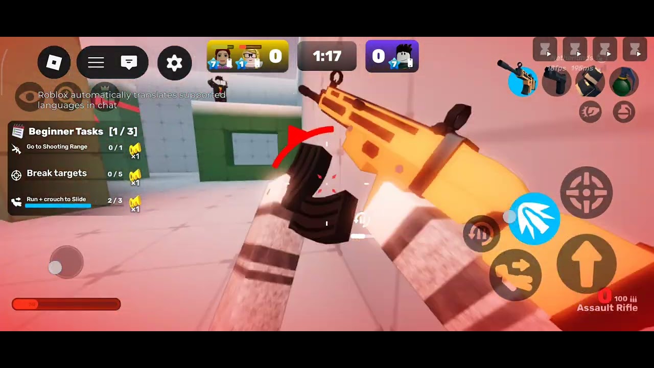 Playing Rivals Beginner 2v2 