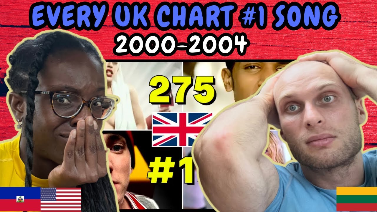 РЕАКЦИЯ НА КАЖДУЮ ПЕСНЮ, ВОЗГЛАВШУЮ В ЧАРТАХ ВЕЛИКОБРИТАНИИ 2000-Х! (2000-2004) | СМОТРЮ ПЕРВЫЙ РАЗ