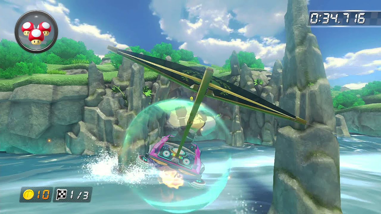 Dolphin Shoals - 1:59.775 - H&szlig;★Starxlx (Mario Kart 8 World Record)
