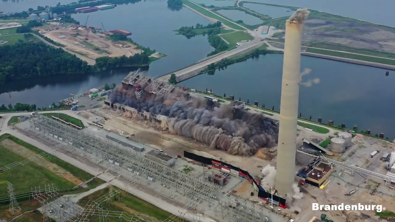 Brandenburg Industrial Service Co. - Johnsonville Fossil Plant Implosion