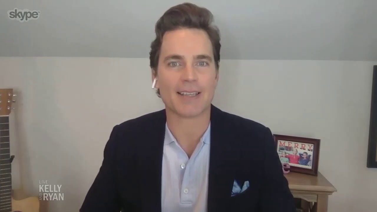 Matt Bomer Does His First Interview in Socks