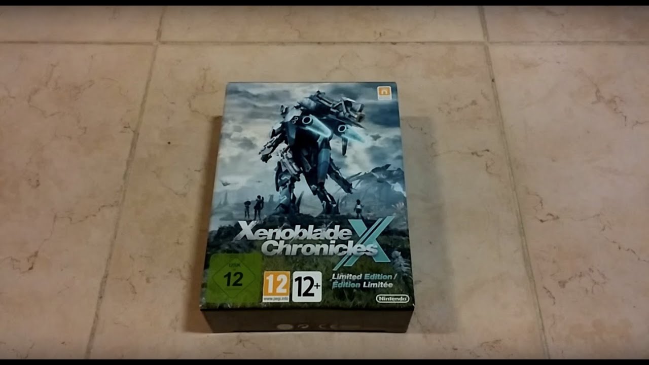 Unboxing Xenoblade Chronicles X Limited Edition [ITA]
