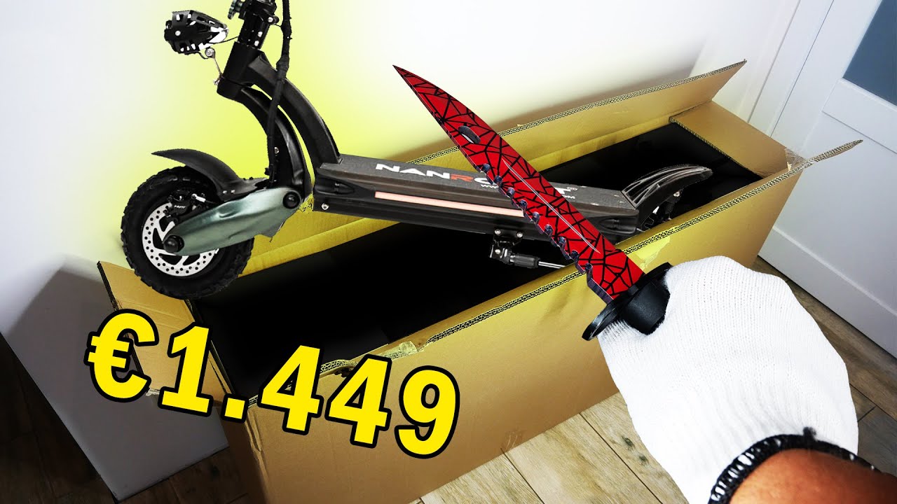 ASMR E-Scooter D6+ Unboxing (EXTREME TEST DRIVE)