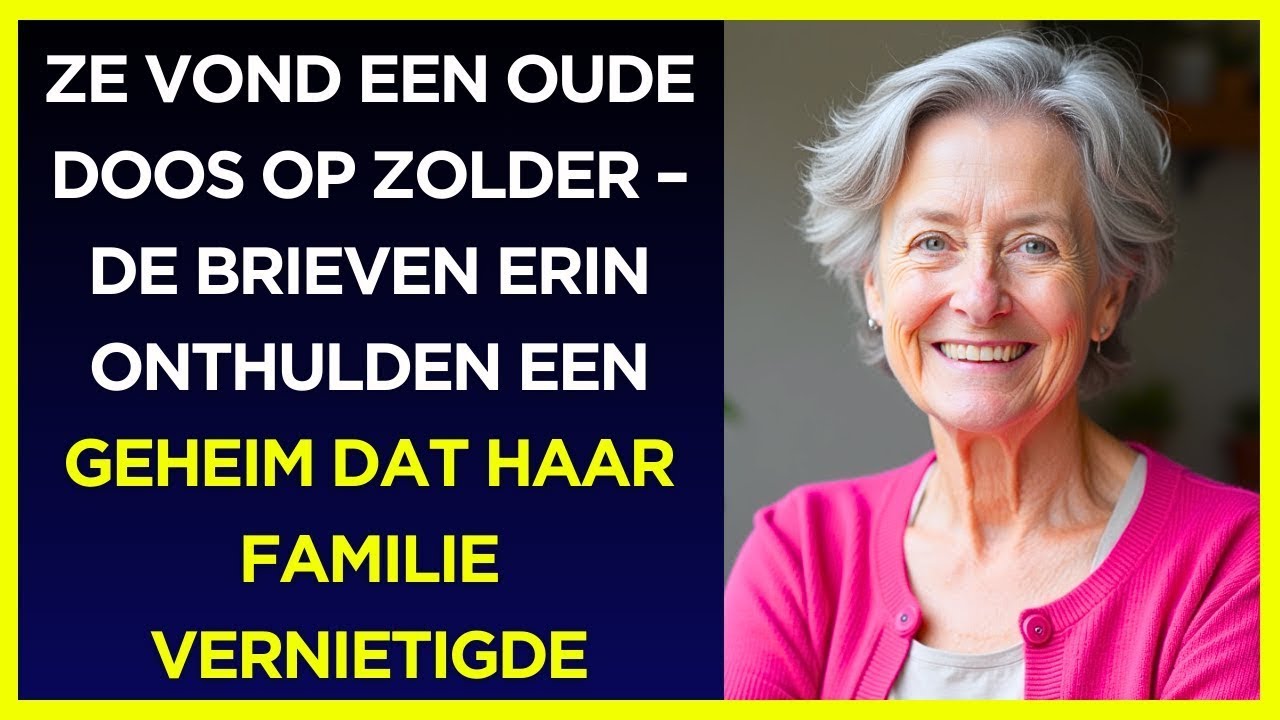 Ze vond een oude doos op zolder – de brieven erin onthulden een geheim dat haar familie vernietigde
