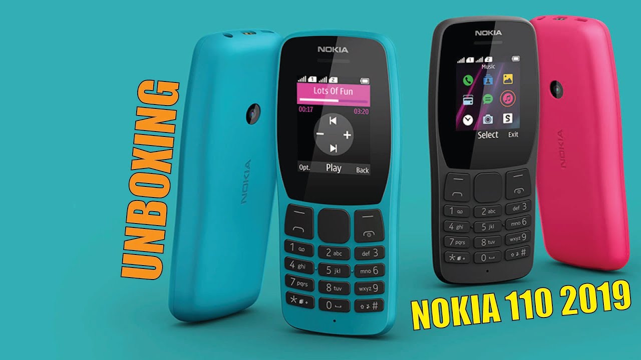 Nokia 110 2019 Unboxing