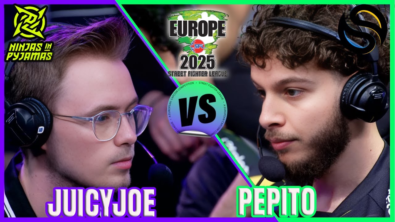 JUICYJOE (Jp) vs PEPITO(Ryu) &mdash; Street Fighter League: Pro-EUROPE 2025