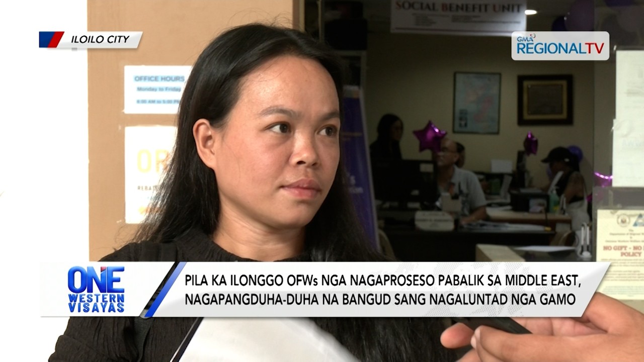 Pila ka Ilonggo OFWs nga magabalik sa Middle East, nagapangduha-duha na | One Western Visayas