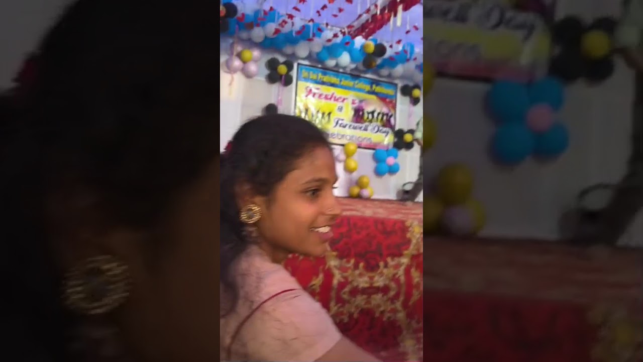 My son dance in farewell celebrations