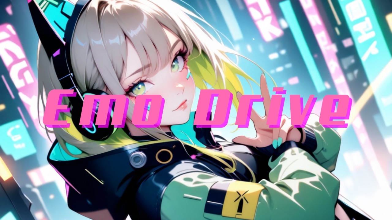 Emo Night Drive 🌙 Synth Pop Aesthetic Mix | Emotional Driving Music Playlist