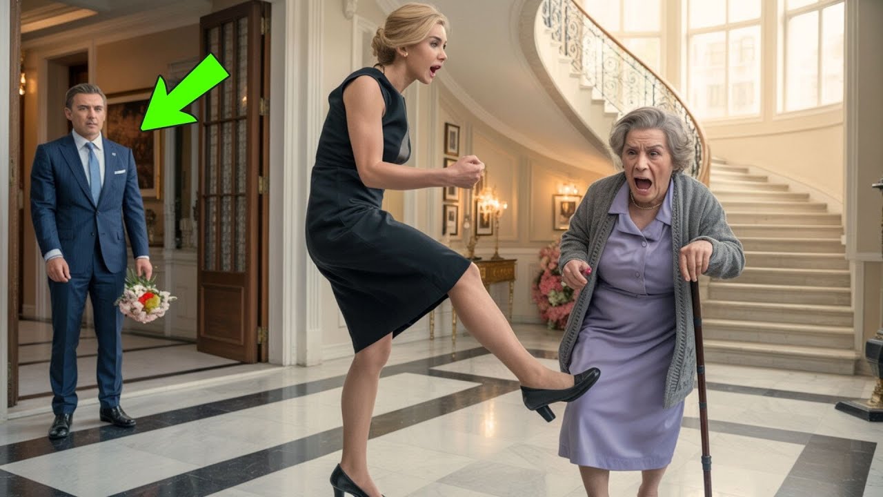 MİLYONER ERKEN GELİNCE NİŞANLISININ ANNESİNE NASIL DAVRANDIĞINI GÖRÜP PANİĞE KAPILDI