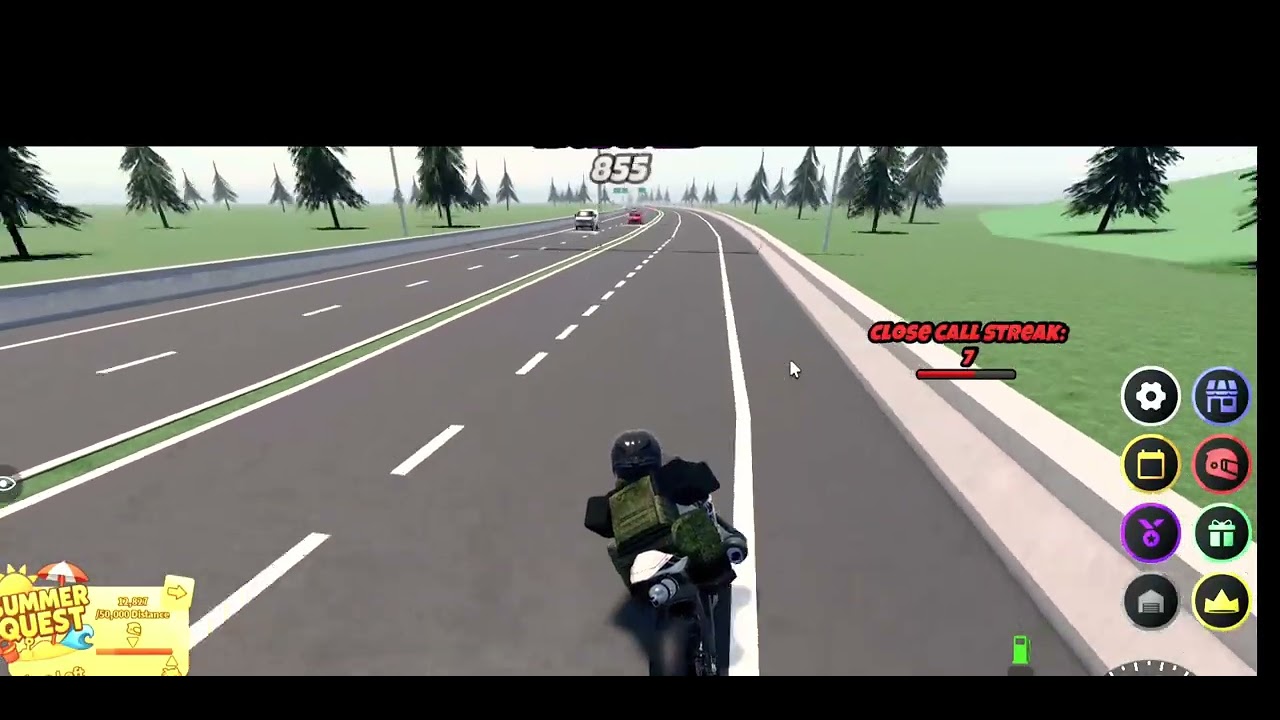 driving Motorcycles around the map I Motorush, Roblox