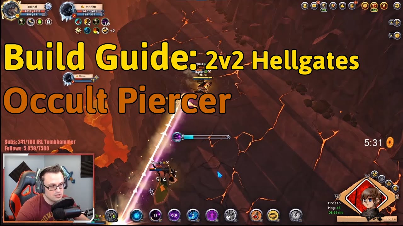 Occult/Piercer - 2v2 Hellgate Build