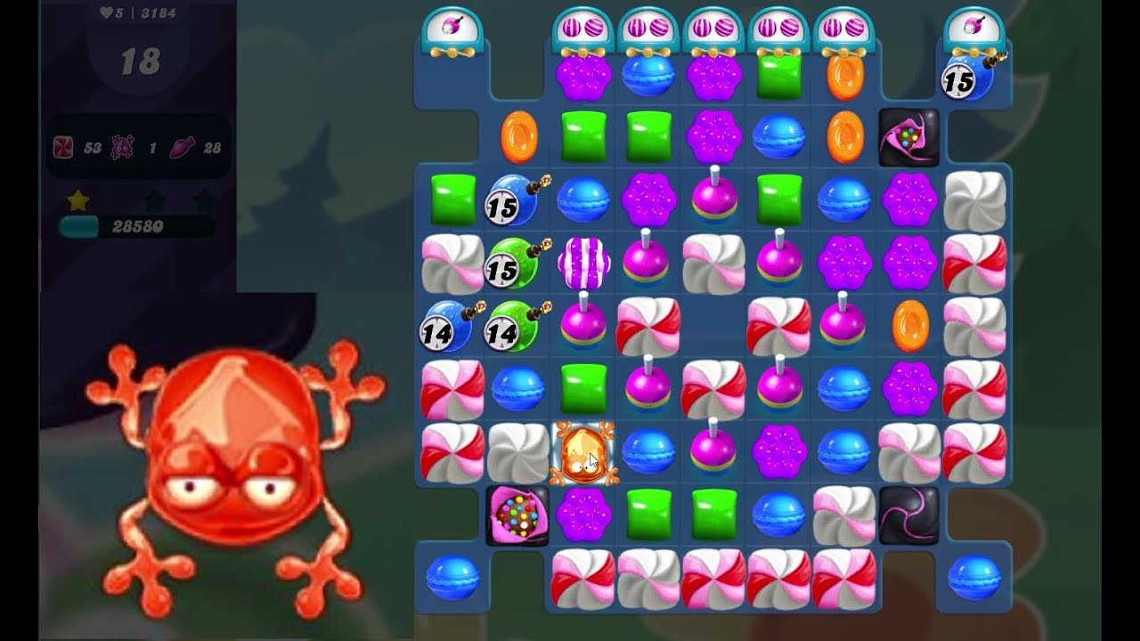 Candy Crush Saga Level 3184