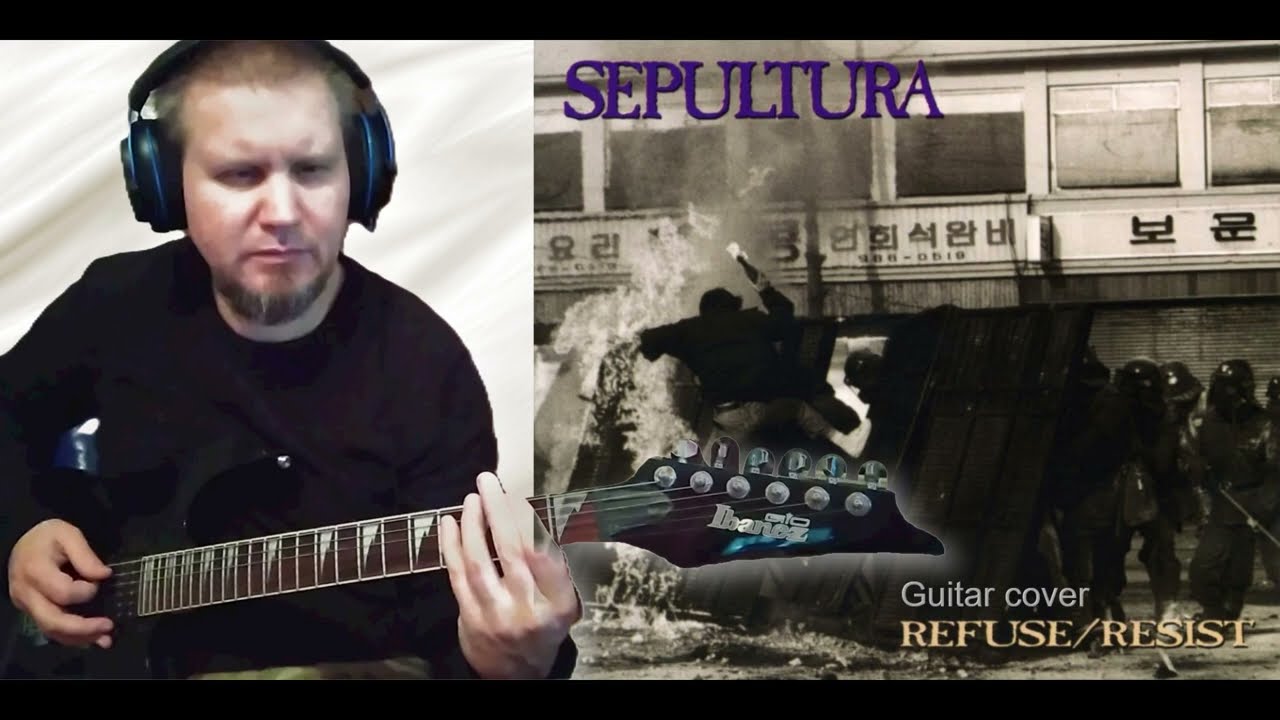 АНДРЭ(СПб) - Refuse/Resist (Sepultura) Guitar cover (D Standard)