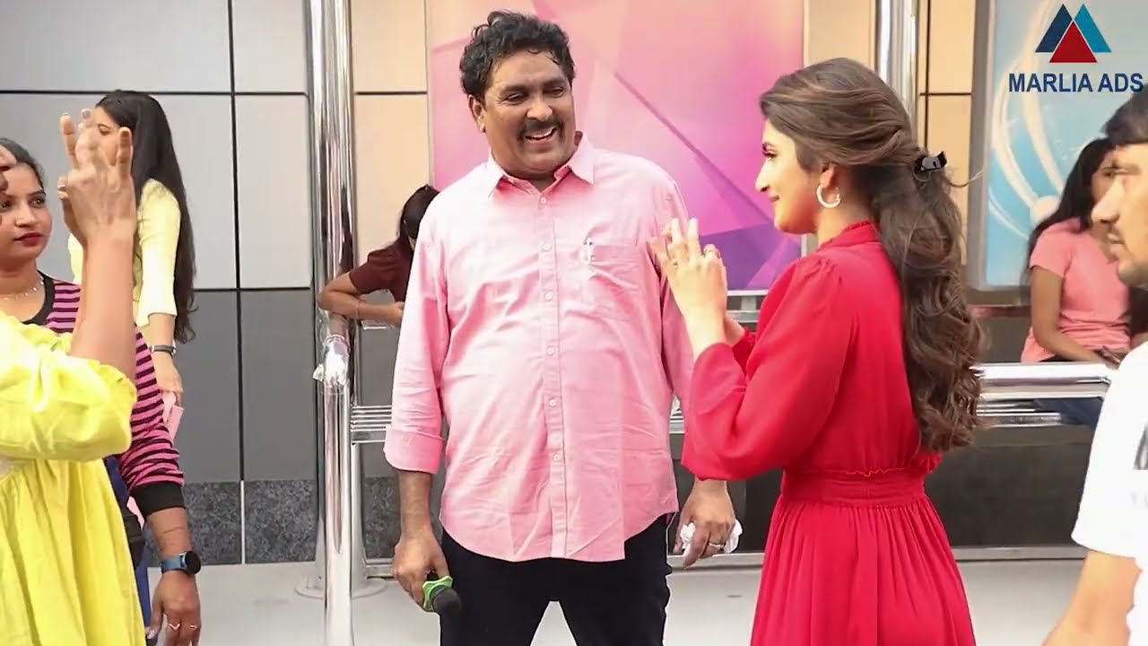 MARLIA ADS - SATHYA AC  | SREELEELA | MAKING VIDEO