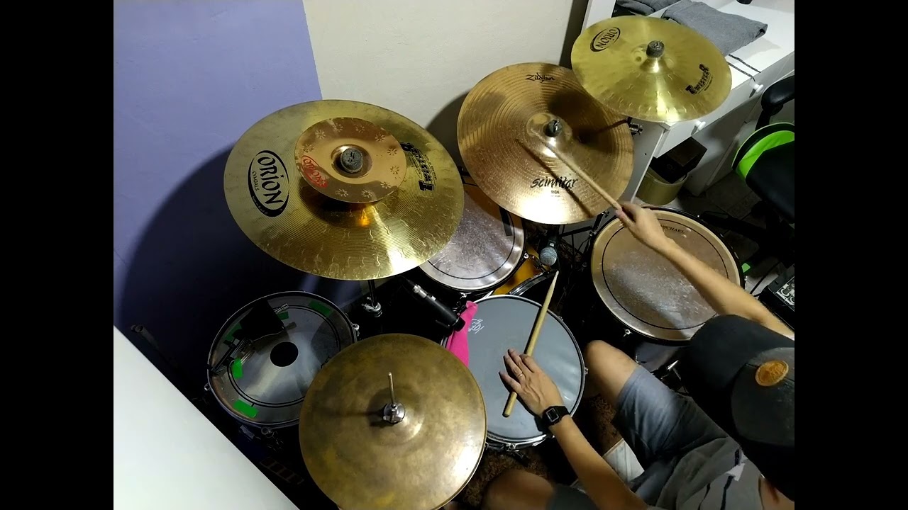Consagração/Louvor ao Rei - DrumCover #alinebarros #pearldrums #bateraclub