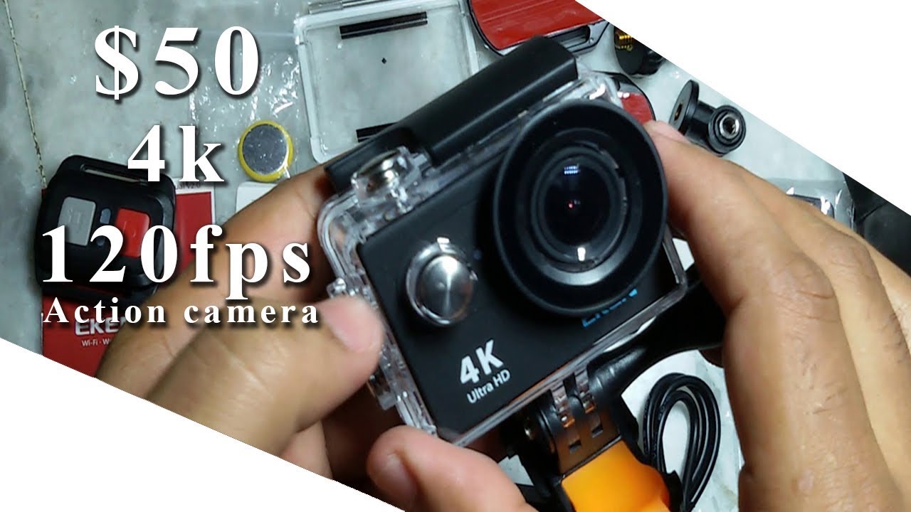 Best 4k slow motion Action Camera -Waterproof-Wi-Fi-$50(2018)