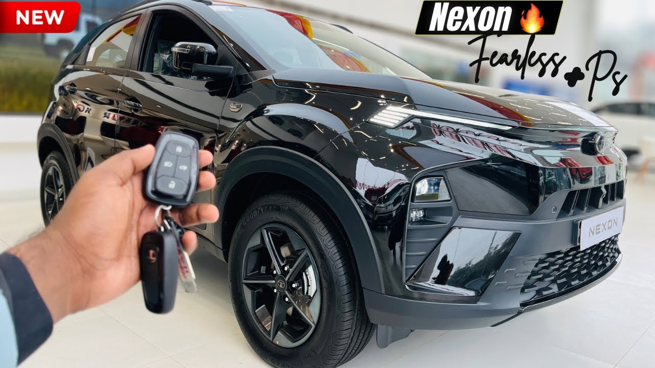 Tata Nexon Fearless Plus Ps Dark Edition Diesel 2025 Review | Price , Features, Mileage