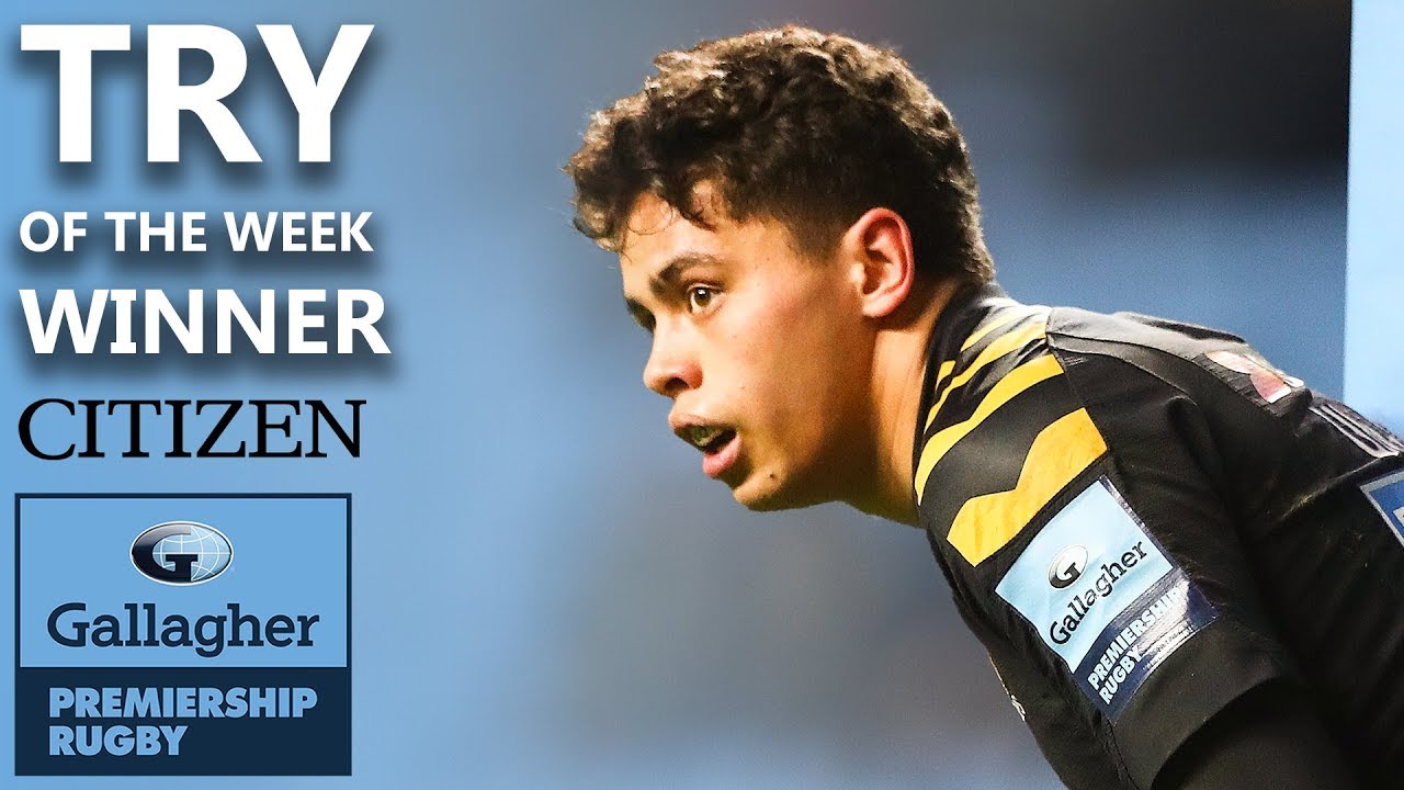 Jacob Umaga Finishes Wasps Try With A Silky Step! | Citizen Try Of The Week - Round 13 WINNER