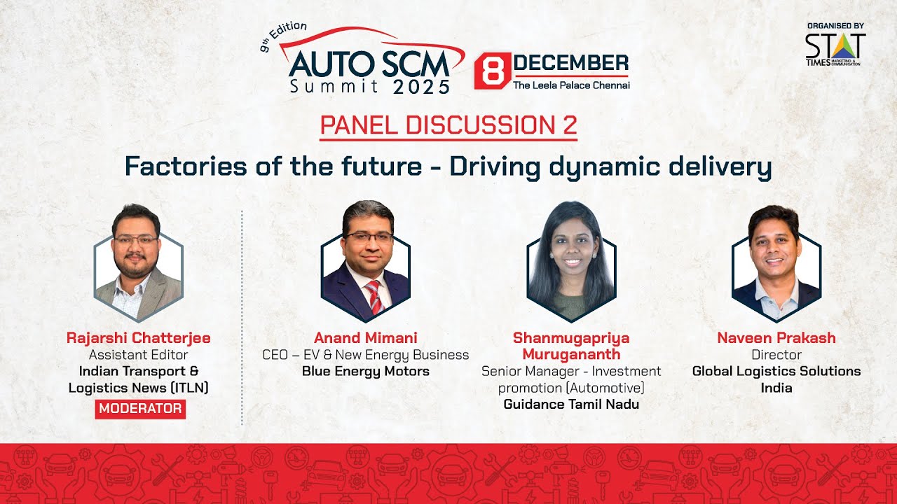 Auto SCM Summit 2025: How are automotive supply chains driving India’s factories of the future?