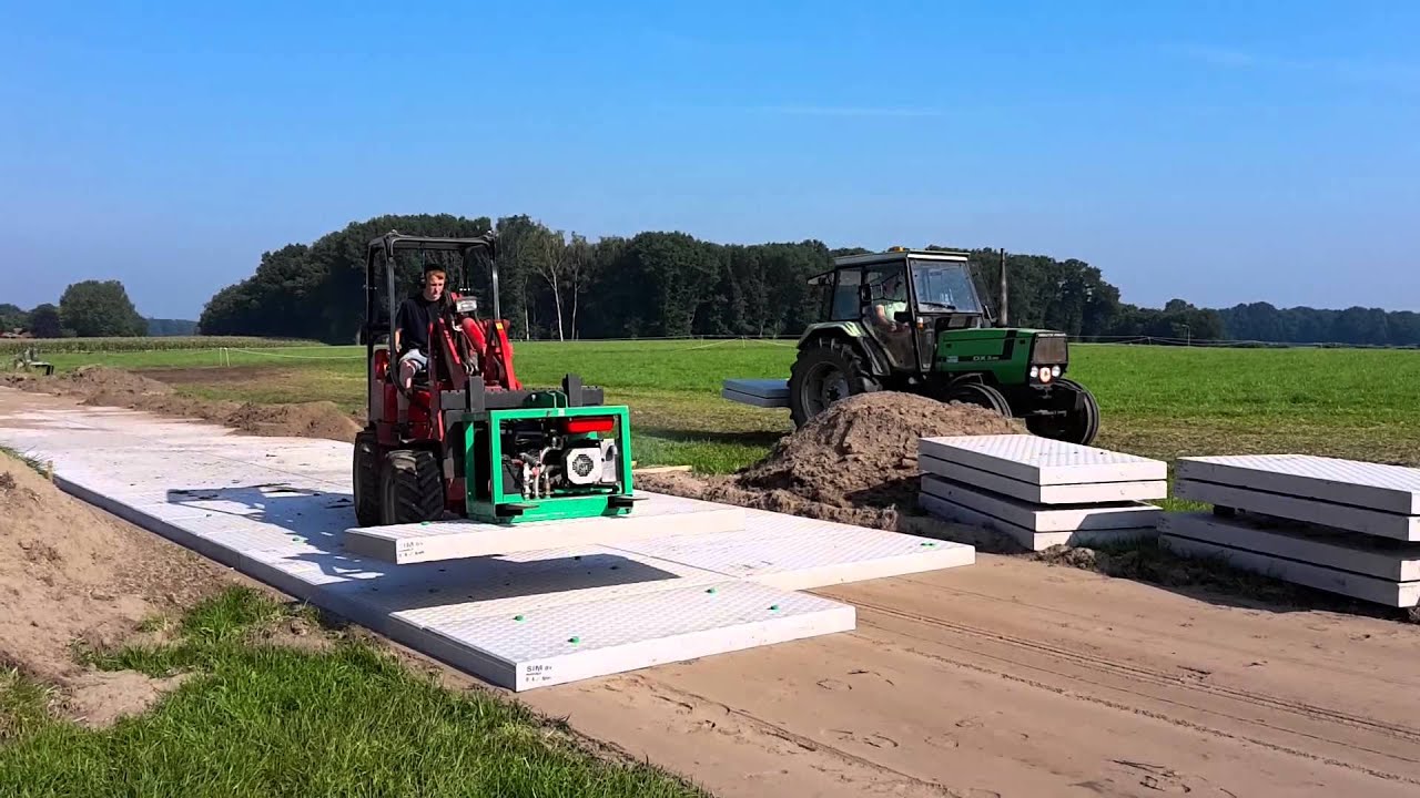 Kavelpad aanleggen met SIMnop betonplaten