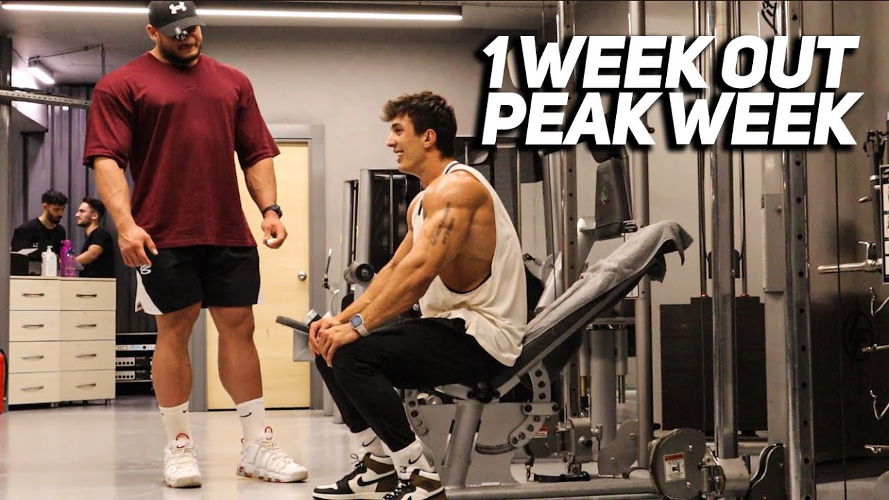 1 WEEK OUT | PEAK WEEK İLK GÜN | İTİŞ ANTRENMANI