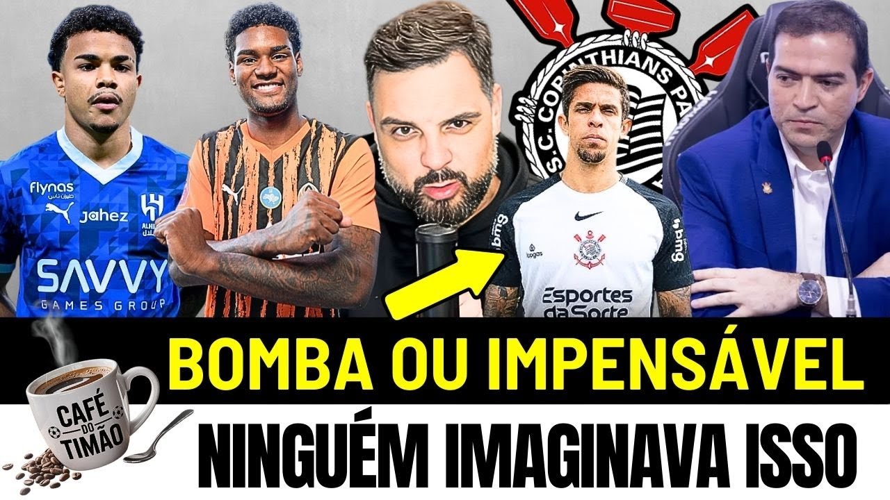 CORINTHIANS O que NINGUÉM ESPERAVA! A CONTRATAÇÃO SECRETA do TIMÃO VAI te CHOCAR