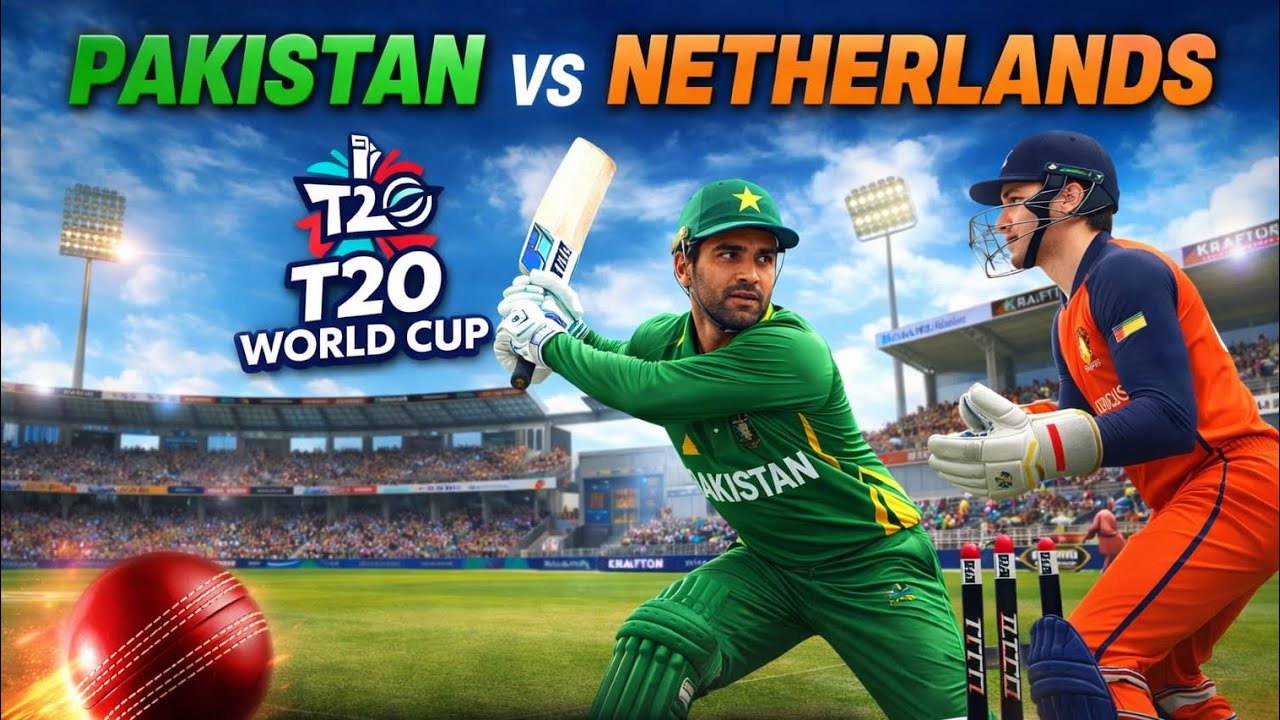 𝐓𝟐𝟎 𝐖𝐨𝐫𝐥𝐝 𝐂𝐮𝐩 | PAK vs NED | Quality Graphics⚡️#realcricket 