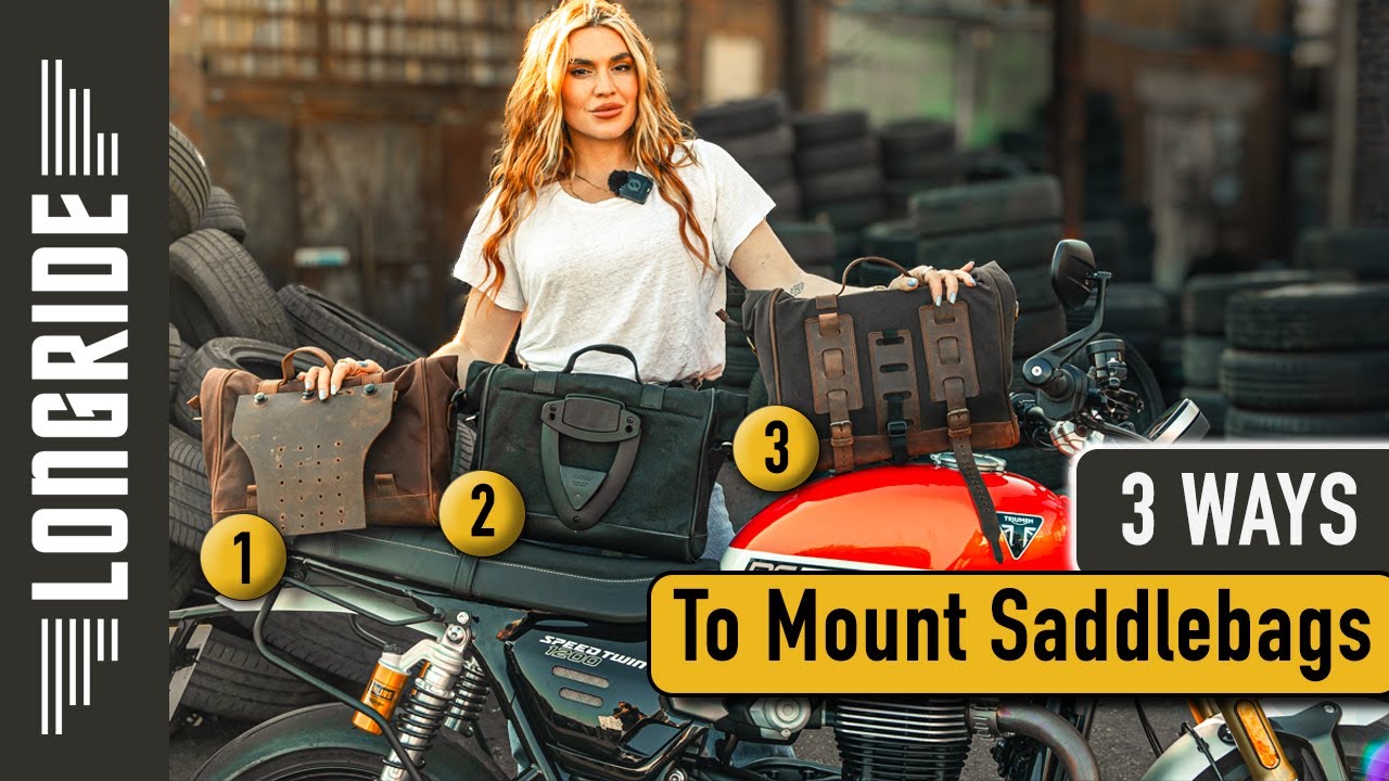 How to Mount Saddlebags on Any Motorcycle | 3 Mounting Systems Explained