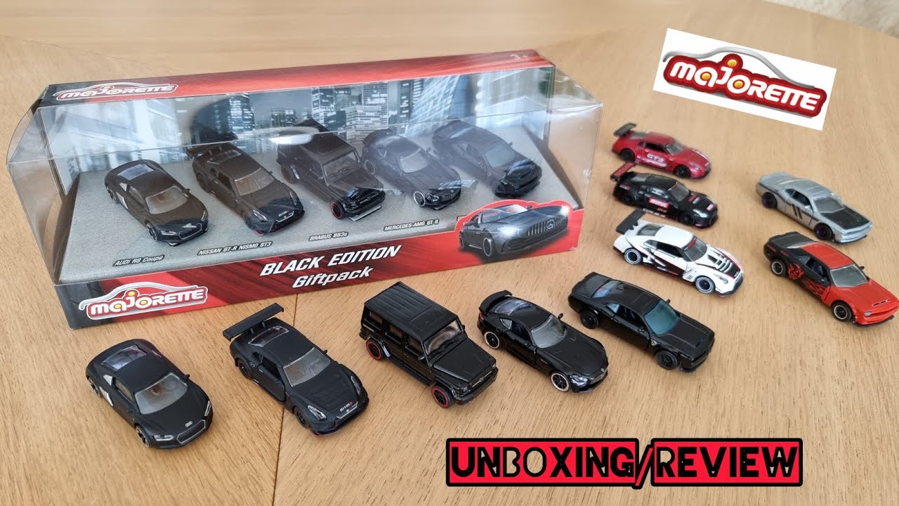 Давайте откроем подарочный набор Majorette Black Edition ‼️ #diecast #diecasteurope