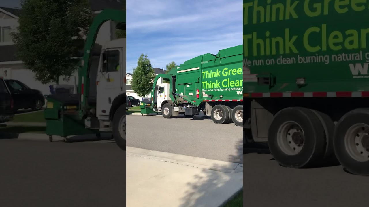 Peterbilt McNeilus Front loader garbage truck 211072