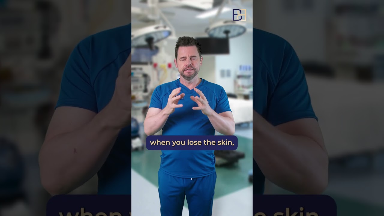 Why does your skin stay loose after big weight loss? #shorts