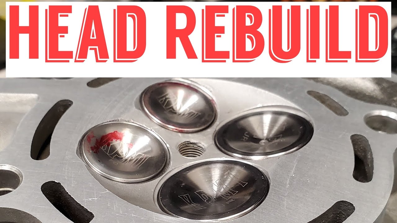 Replacing Valve Seats in a Dirtbike Cylinder Head