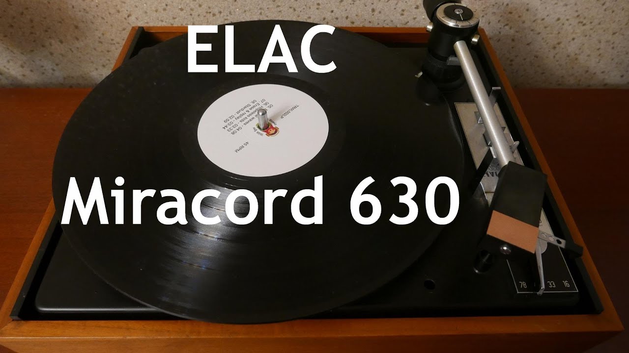 Проигрыватель винила Miracord 630